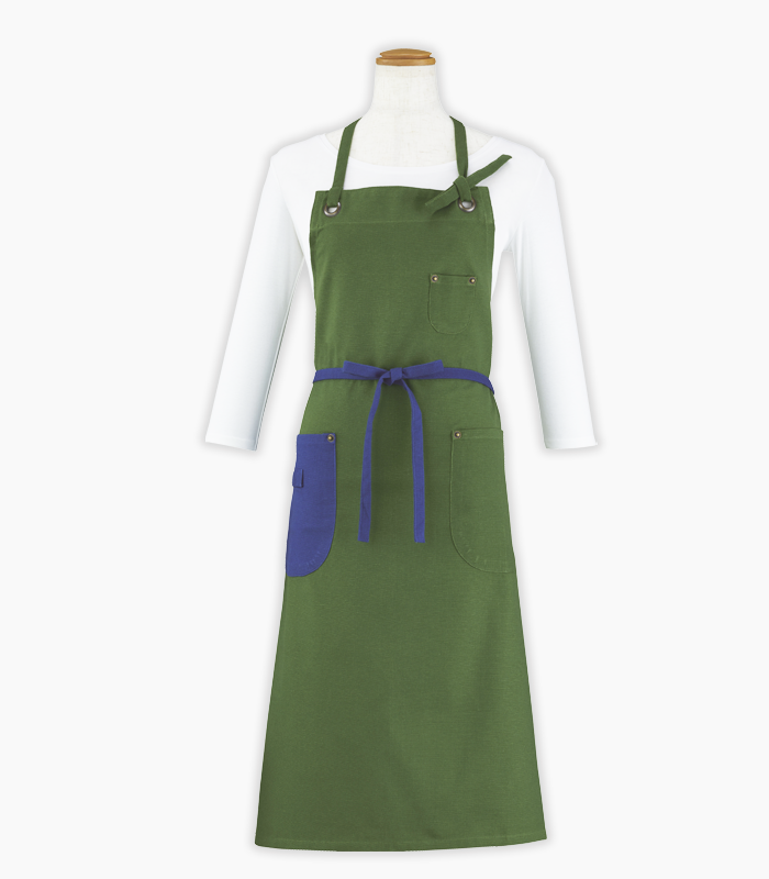 TOGO　ワークエプロン グリーン